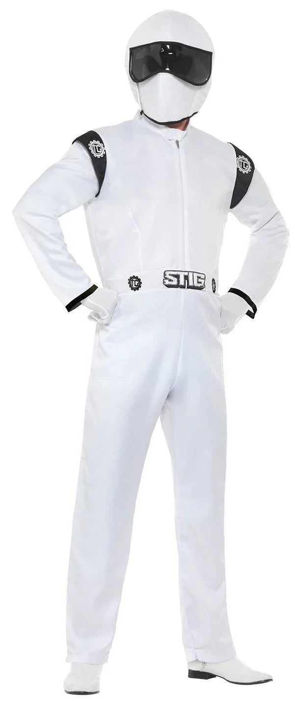 Disfraz de Piloto The Stig Top Gear para Adulto Personajes de la tele Smiffys